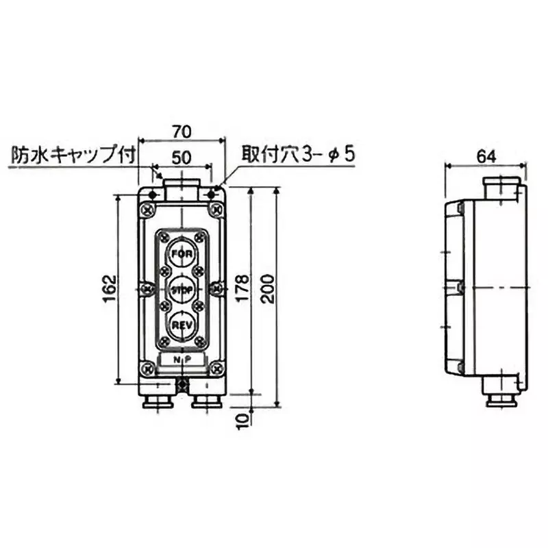 dainichi-push-button-switch-three-phase-ac220v-37-20-amp-current-derw253