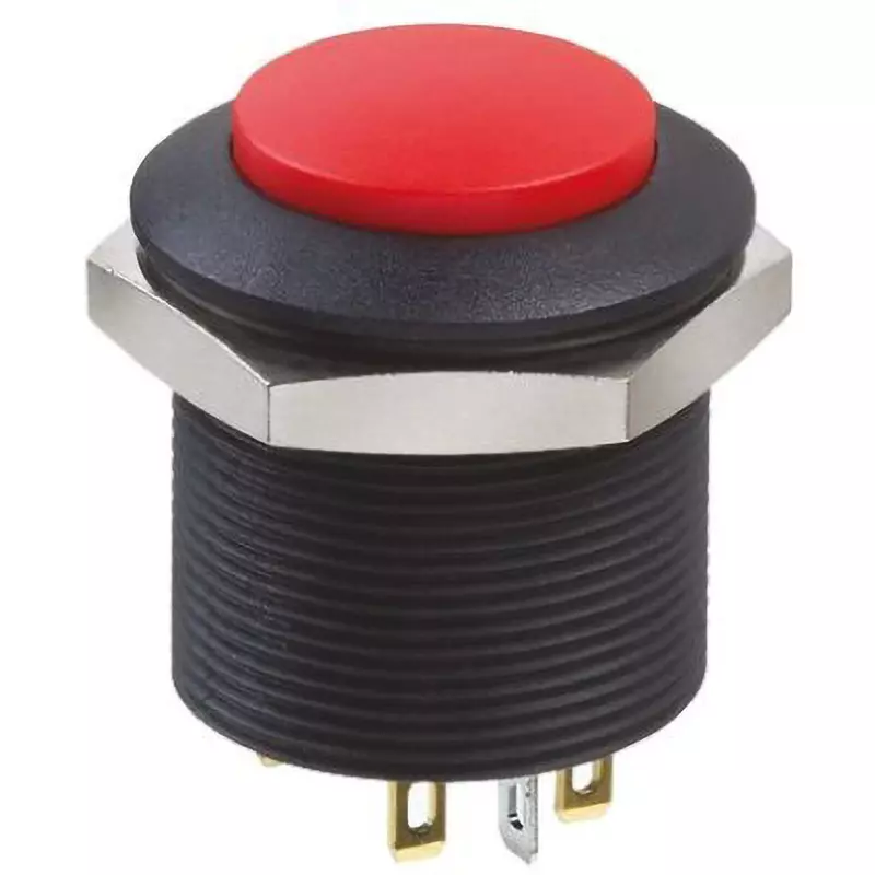 APEM Push Button Switch Panel: 24.2 mm Cutout Diameter, FPAR3D1462C1X