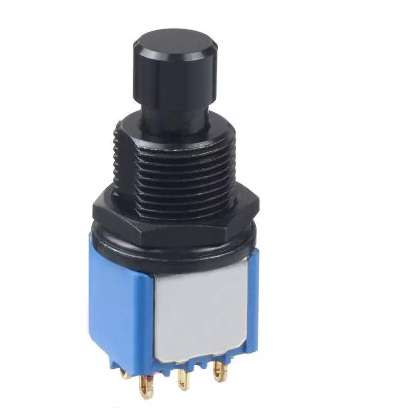 APEM Push Button Switch 30 V DC Rated Voltage 2-Pole On/Off Switch, 8646ADGB6X923+U3631
