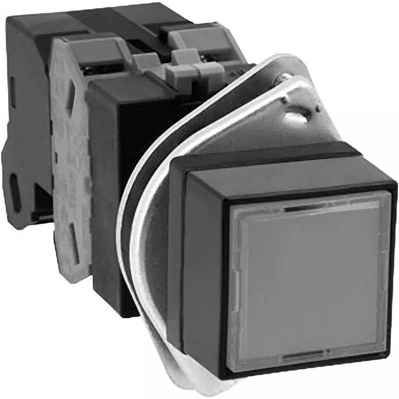 IDEC TWS Series Illuminated Push Button Switch Square Φ25 mm, ULQS1B2611DNA