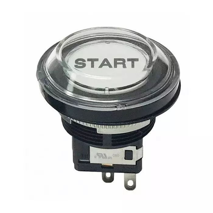 NKK SWITCHES PB SWITCH, SPDT, 3A, 250VAC, PANEL, LB15VA002