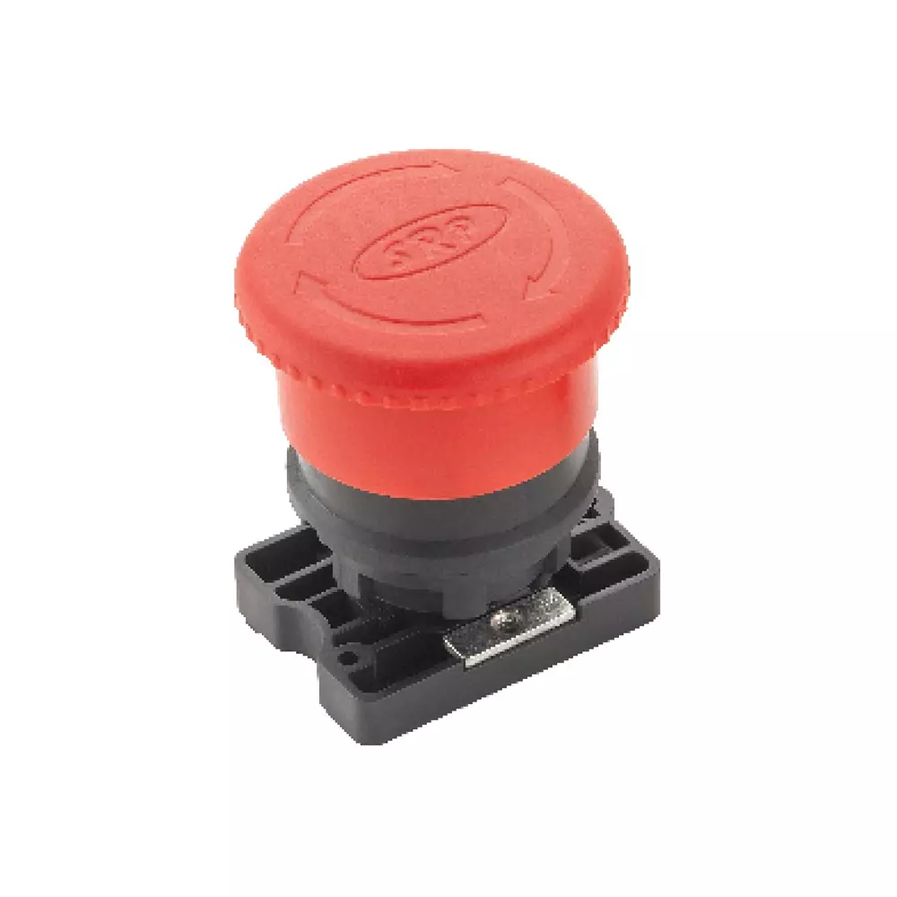 SRP Mushroom Type Emergency Switch ABS Plastic Red & Black, SRP ES-1