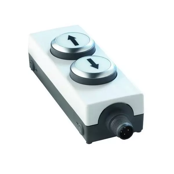 RAFI Double Button Emergency Stop Switch 100 mA Connector Termination, 1.22.242.242/0000