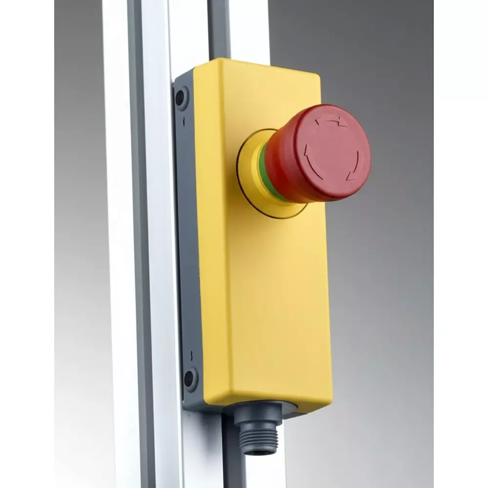 RAFI Emergency Stop Pushbutton Switch Non-Illuminated SMD/SMT Mount 100 mA, 1.22.176.000/0000