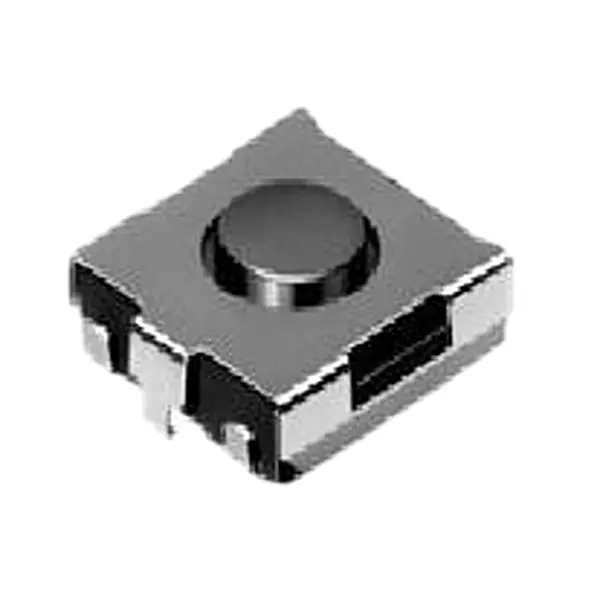 ALPS ALPINE Tactile Switch Non-Illuminated Solder Pin Termination 50 mA Round Actuator 12 V DC, SKHUPLE010