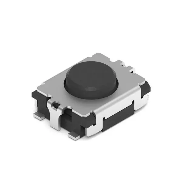 WURTH ELEKTRONIK Tactile Switch Non-Illuminated Gull Wing Lead Termination 50 mA Round Actuator 12 V DC, 435171014816