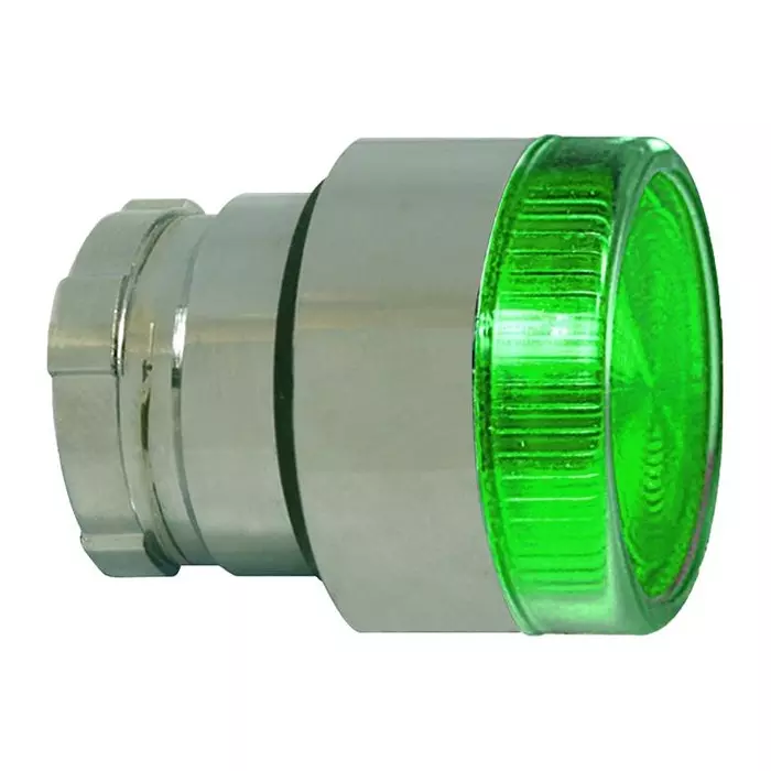 ALTECH Operator, Pb Sw, Green, Momentary, 24V, 2Alf3Lb-024