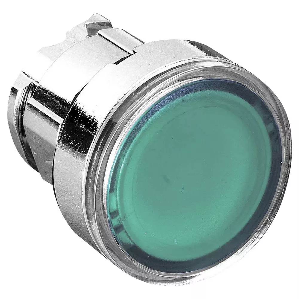 SCHNEIDER ELECTRIC Sw Operator, Illuminated, Pb, Grn, Zb4Bw333S