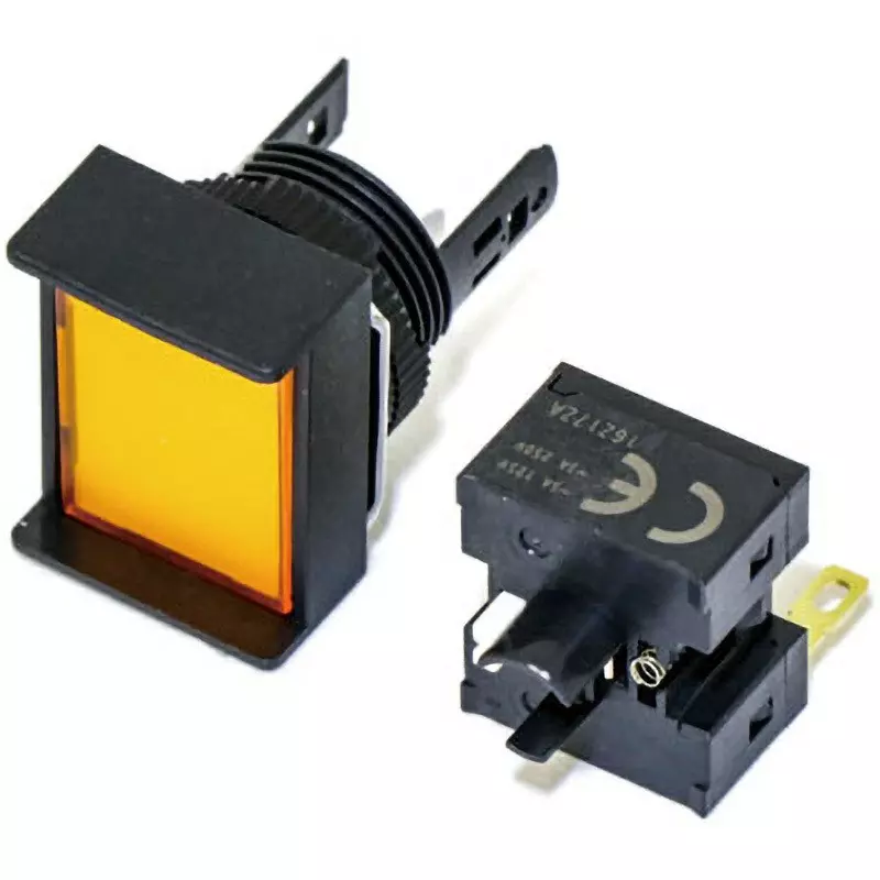 Omron Push Button Switch Momentary Operation Type 1C Contact, A16-JYM-1