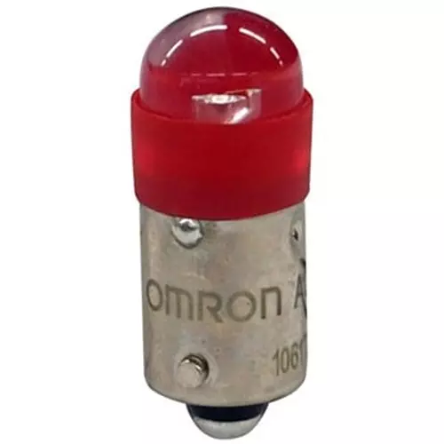 Omron Pushbutton Switch LED lamp Red, A22NZ-L-RA