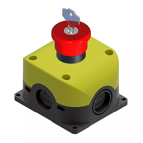 Buy RS PRO Emergency Stop Push Button 2 NC IP65 Through Hole Mount ...