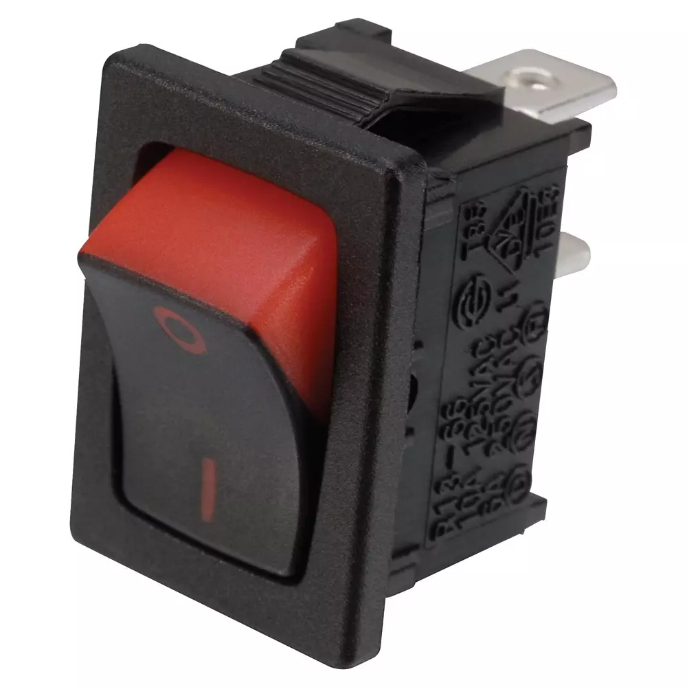 MULTICOMP PRO Rocker Switch Non Illuminated 16 Amp AC Contact Current, MP004577