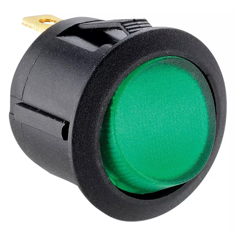 MULTICOMP PRO Rocker Switch Illuminated 10 Amp AC Contact Current, MP005723