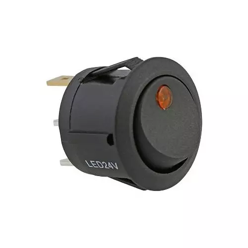 MULTICOMP PRO Rocker Switch Illuminated 24 V DC Contact Voltage, MP-RR040