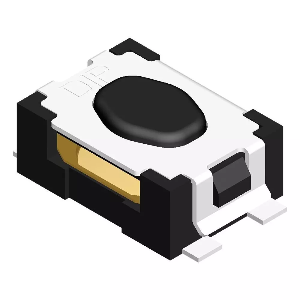 MULTICOMP PRO Tactile Switch Non Illuminated 50 mA at 12 VDC, MPIPT25K-V-T/R