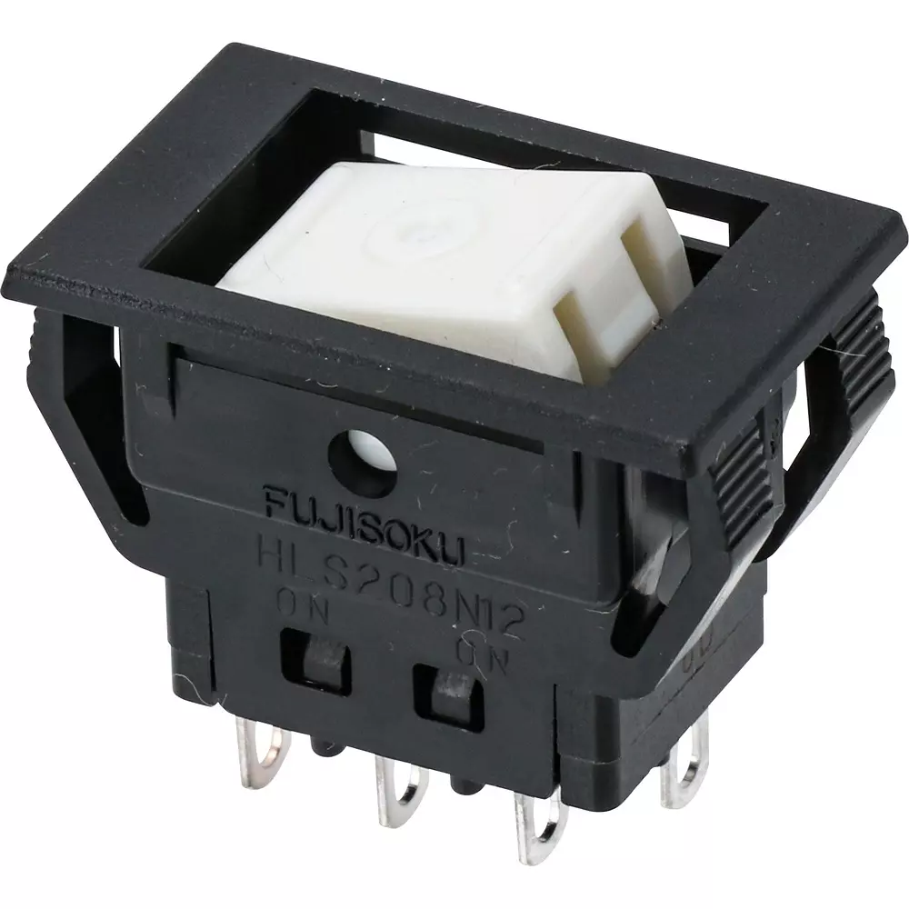 Nidek Rocker Switch 2 Pole, HLS208N12