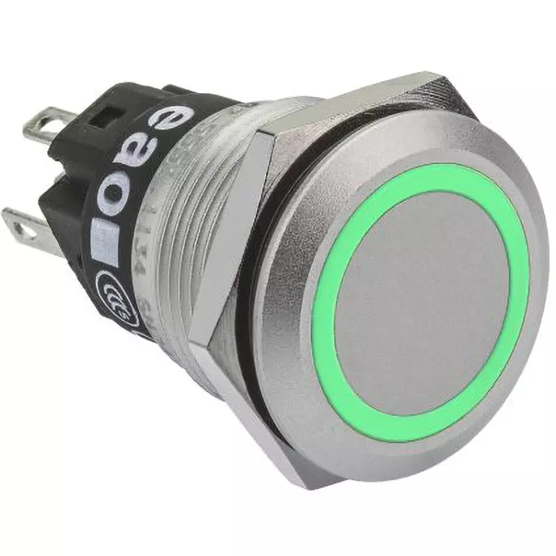 EAO Pushbutton Switch 230 V Rated Voltage 1 Amp @24 V DC Contact Current Rating, 82-5551.1136