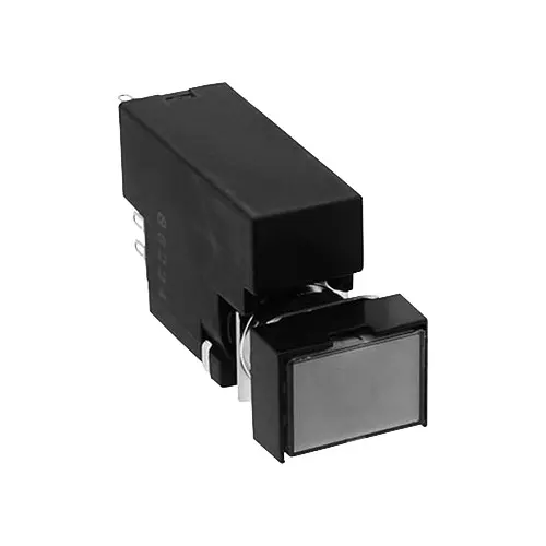 IDEC A6 Series Push Button Switch with Rectangular 3 Way Barrier Φ16 mm Diameter, AL6G-M122PY