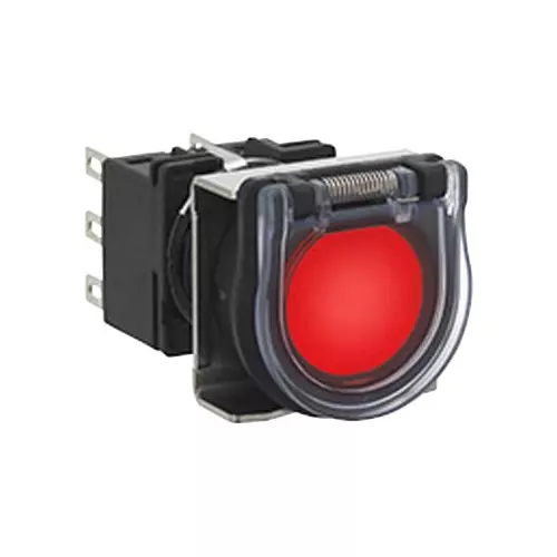 IDEC LB6G Series Push Button Switch Body Illuminated Φ18.2 mm Contact 1 C, LB6GL-M1T14R