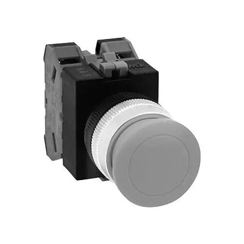 IDEC TW Non-illuminated Push Button Switch Green, AOW320G