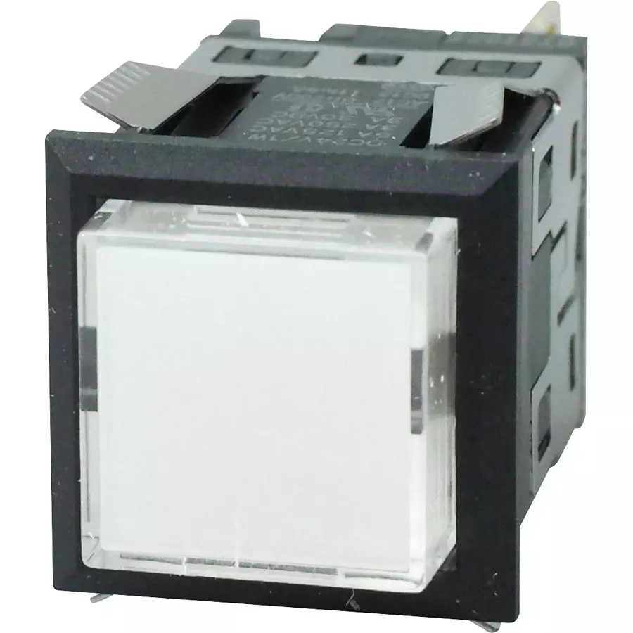 Omron Momentary Type Pushbutton Switch LED Illumination 1C Square Button Approx. 3 mm Overall Movement, A3KA-90A1-24EW