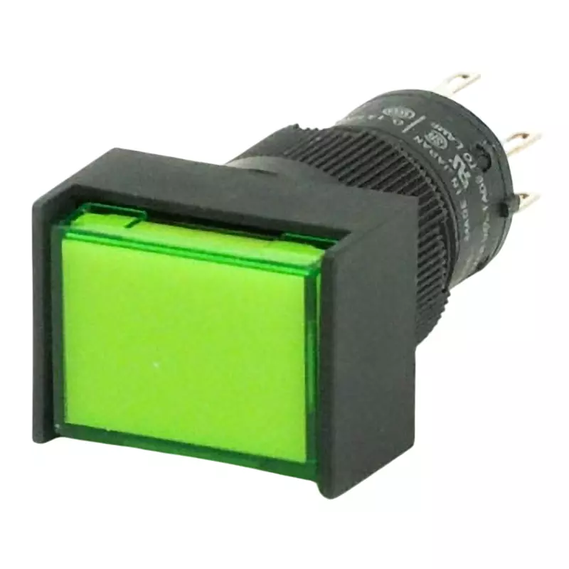 Omron Small Pushbutton Switch Φ12 mm Mounting Hole Diameter, A3CJ-90E1-05EG