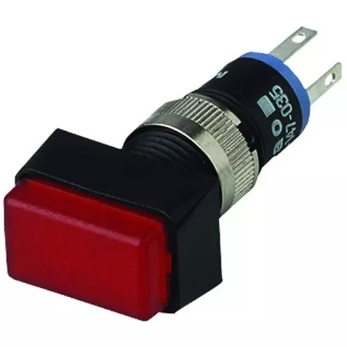 EAO SWITCH, PUSHBUTTON, SPST-NO, 100mA, 42V, 18-147.035.