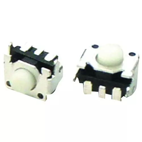 E-SWITCH SWITCH, TACTILE SPST 50mA, SMD GULL WING, TL3340AF160QG. (Pack of 10)
