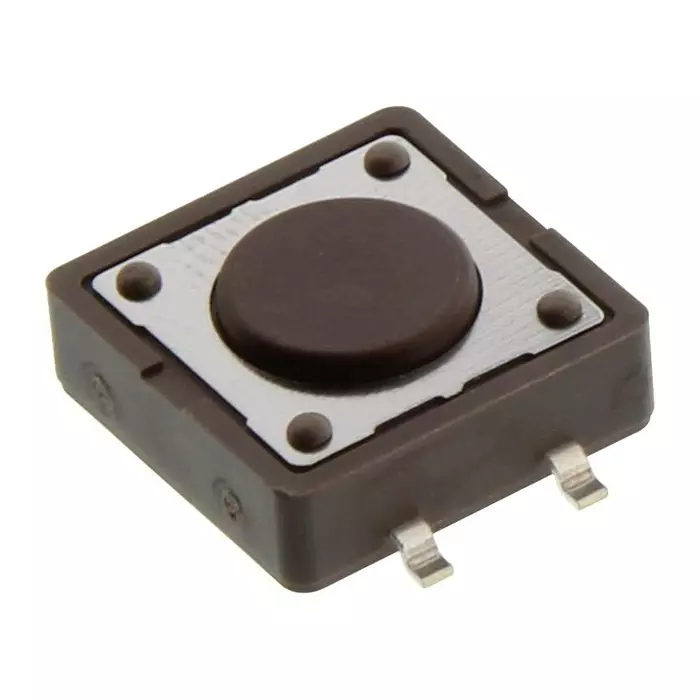 E-SWITCH TACTILE SW, SPST, 0.05A, 12VDC, SOLDER, TL3300DF160Q.