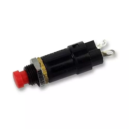 ARCOLECTRIC (BULGIN LIMITED) SWITCH, SPNO, RED, T0916SOAAB