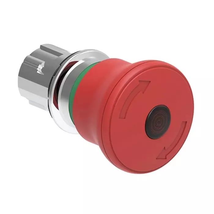 Lovato LPSBL66 Series Latching Emergency Stop Push Button, 22 mm Cutout, LPSBL6644