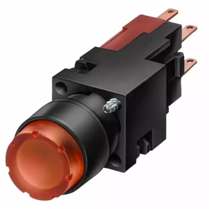 Siemens 3SB2 Series Push Button, 16mm Cutout, SPST, 3SB2202-0LB01