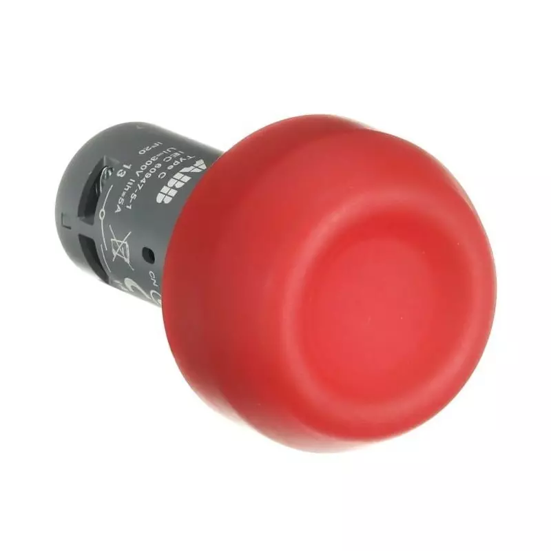 ABB Compact Series Push Button, Panel Mount, 22mm Cutout, 1SFA619105R1076CP6-10B-11