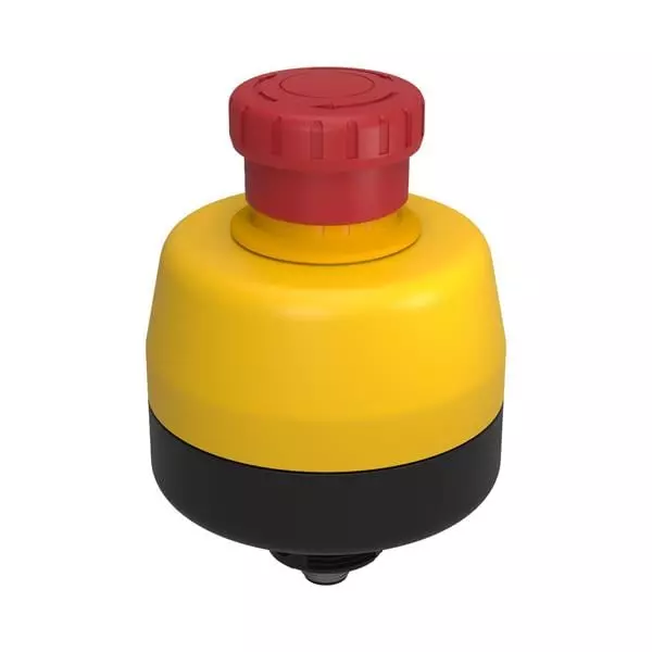 BANNER ENGINEERING Emergency Stop Pushbutton Switch DPST, SSA-EB1P-02ECQ4