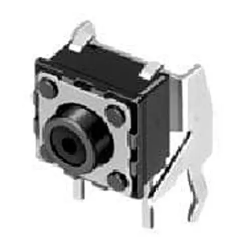 ALPS ALPINE Tactile Switch Non-Illuminated Solder Pin Termination 50 mA Stem Actuator 12 V DC, SKQJLBA010