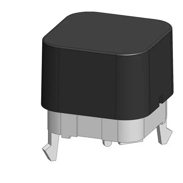 Dailywell Tactile Switch Non-Illuminated 30 mA Square Actuator 28 V DC SPST Through Hole, PS3001