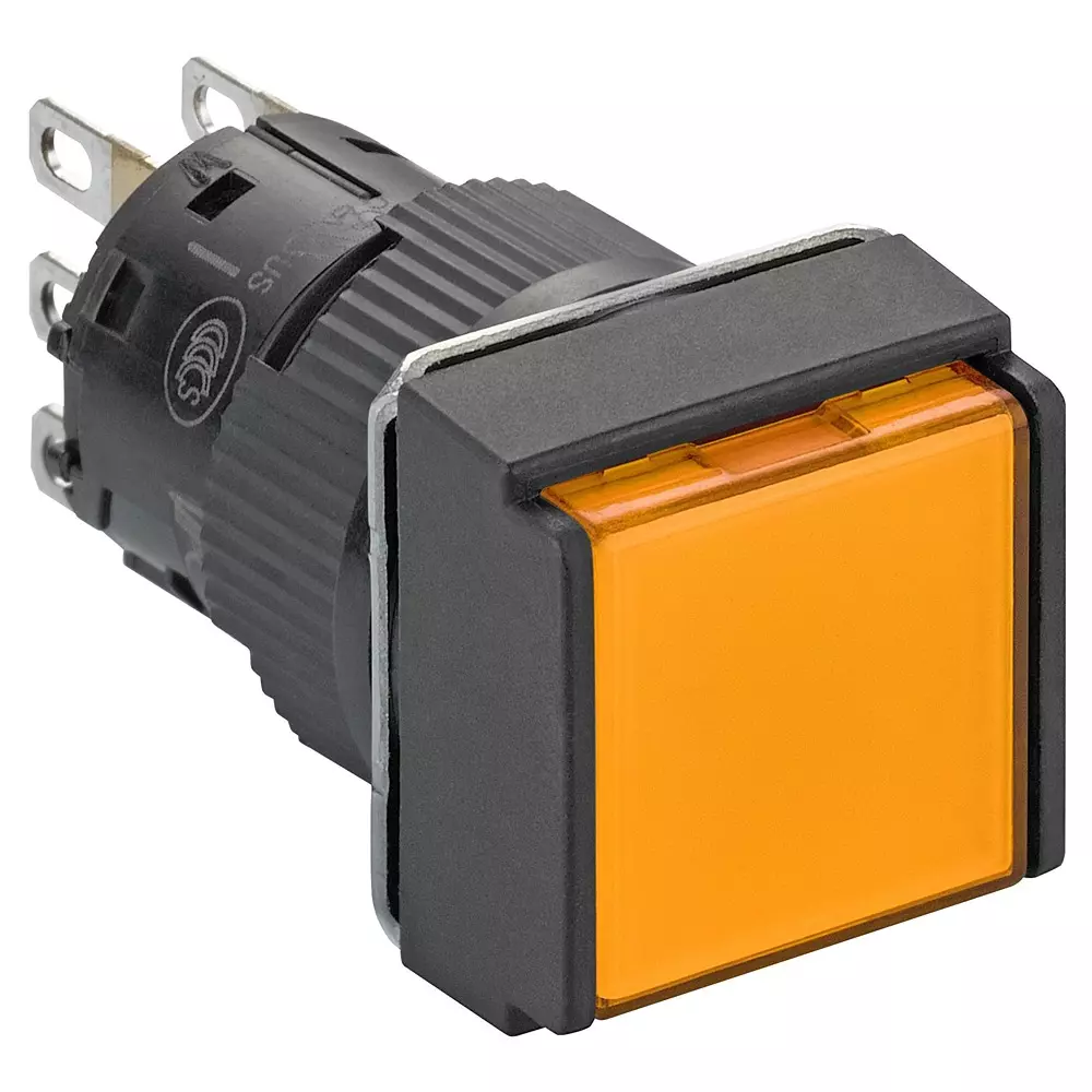 SCHNEIDER ELECTRIC Pushbutton Switch, SPDT, 1.5A, 120V, XB6ECW8B1P