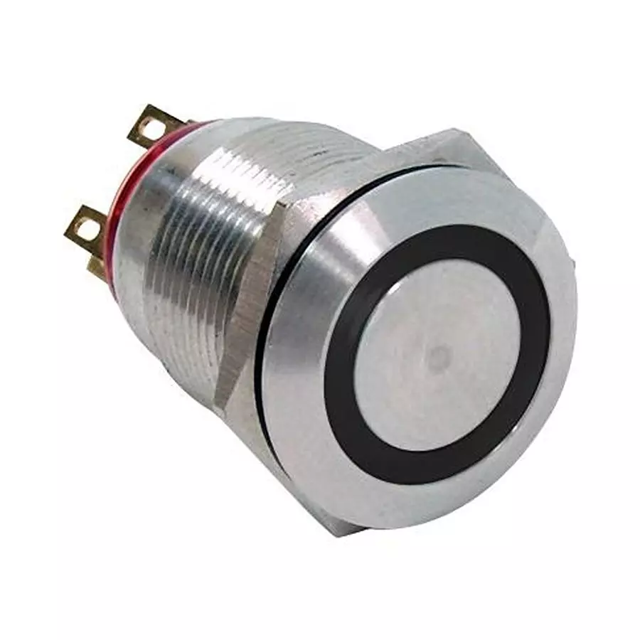 E-SWITCH Anti-Vandal Sw, Spdt-Db, 2A/24V, Red, Pv4F2Y0Ss-315 (Pack of 40)