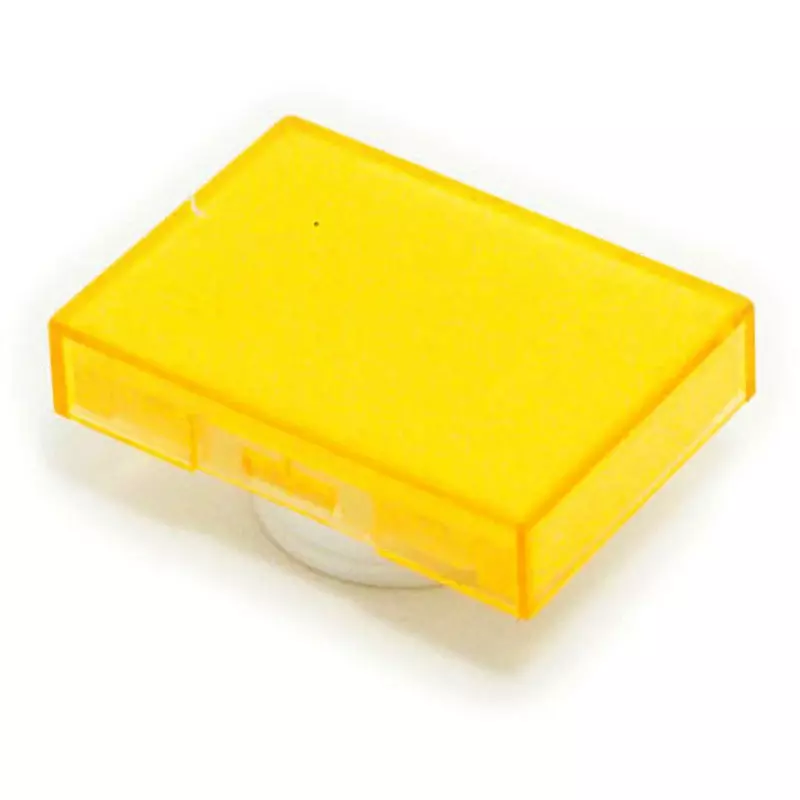 Omron Pushbutton Switch Long Angle Pure Yellow, A16L-JPY