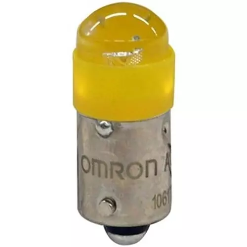 Omron Pushbutton Switch LED lamp Yellow, A22NZ-L-YA