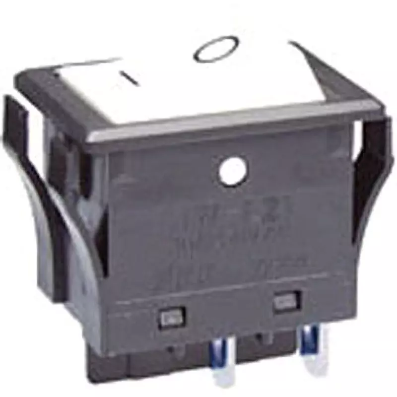 NKK SWITCHES Rocker Switch L Type 2 Pole, JW-L21RAK