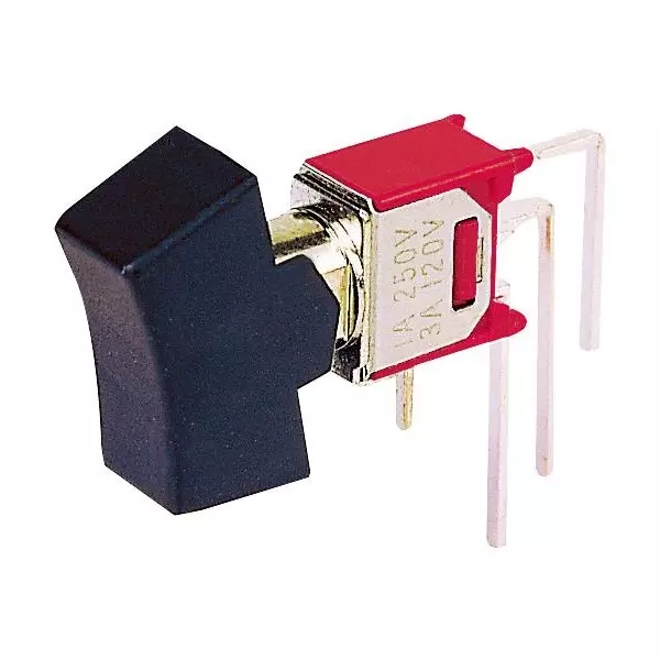 MULTICOMP PRO Rocker Switch Non Illuminated 20 V DC Contact Voltage, MP4MS1R102M7RES