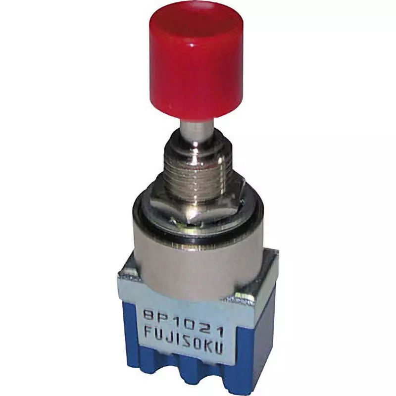 Nidek Pushbutton Switch AC125 V.6 A/250 V.3 A Rating, 8P1021-Z (Pack of 5)