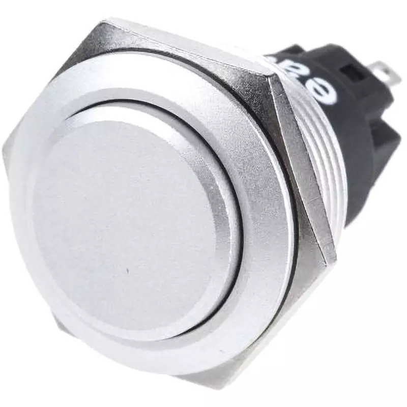 EAO Pushbutton Switch 1 Amp @24 V DC Contact Current Rating Momentary Switch Operation Panel mount, 82-6561.1000