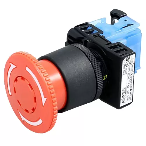 Buy Fuji Electric Push Button Switch Φ22 mm Diameter, AR22M3R10Y