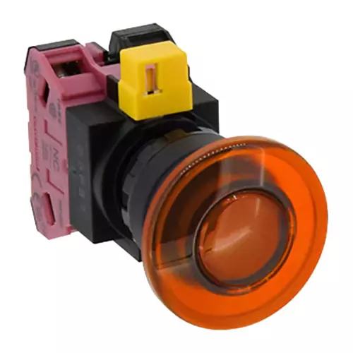 IDEC HW Series Illuminated Push Button Switch Φ22 mm, HW1L-A411Q4A