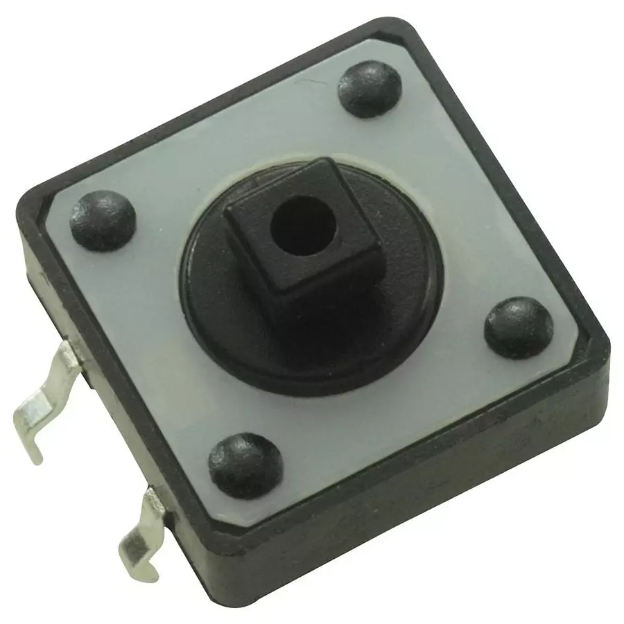 E-SWITCH SWITCH, TACTILE, SPST, 0.05A, THT, TL1100F160Q (Pack of 10)