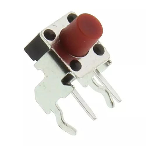 E-SWITCH TACTILE SW, SPST, 0.05A, 12VDC, SOLDER, TL1105XF250Q.