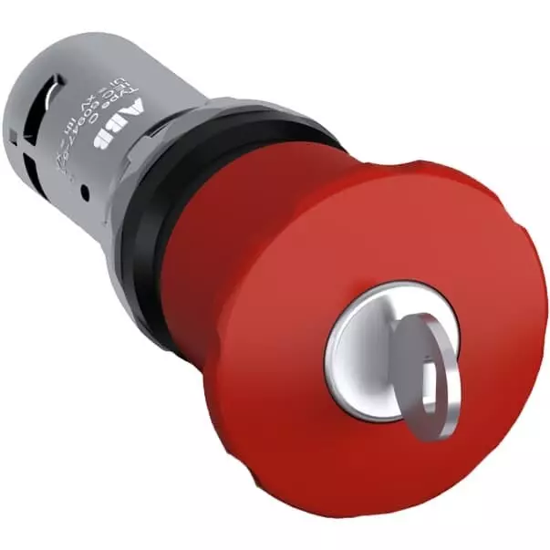 ABB Emergency Stop Pushbutton 2NC 40 mm, 1SFA619552R1051