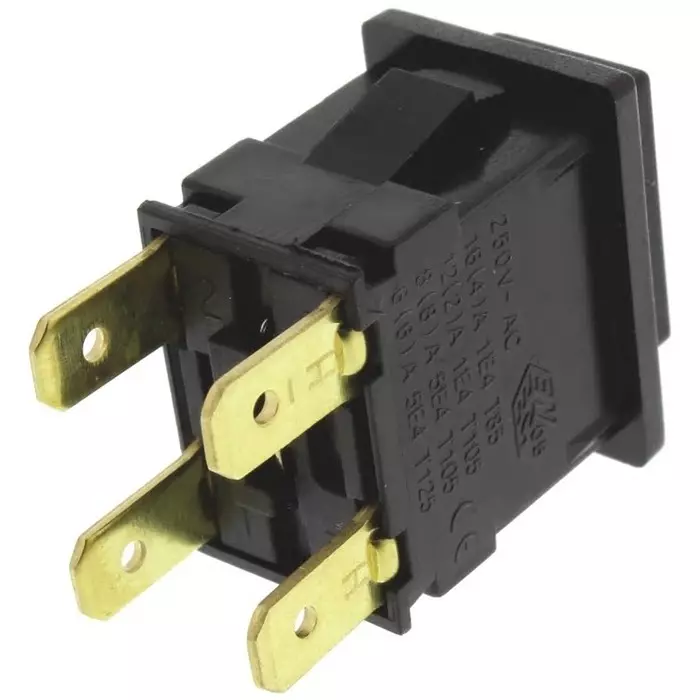 ARCOLECTRIC (BULGIN LIMITED) 8300 Series Push Button Switch Latching Panel Mount DPDT 250 V AC, H8350ABAAAT